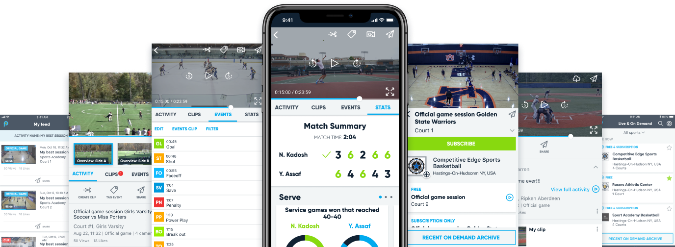 Athlete development tools and sports video analysis platform