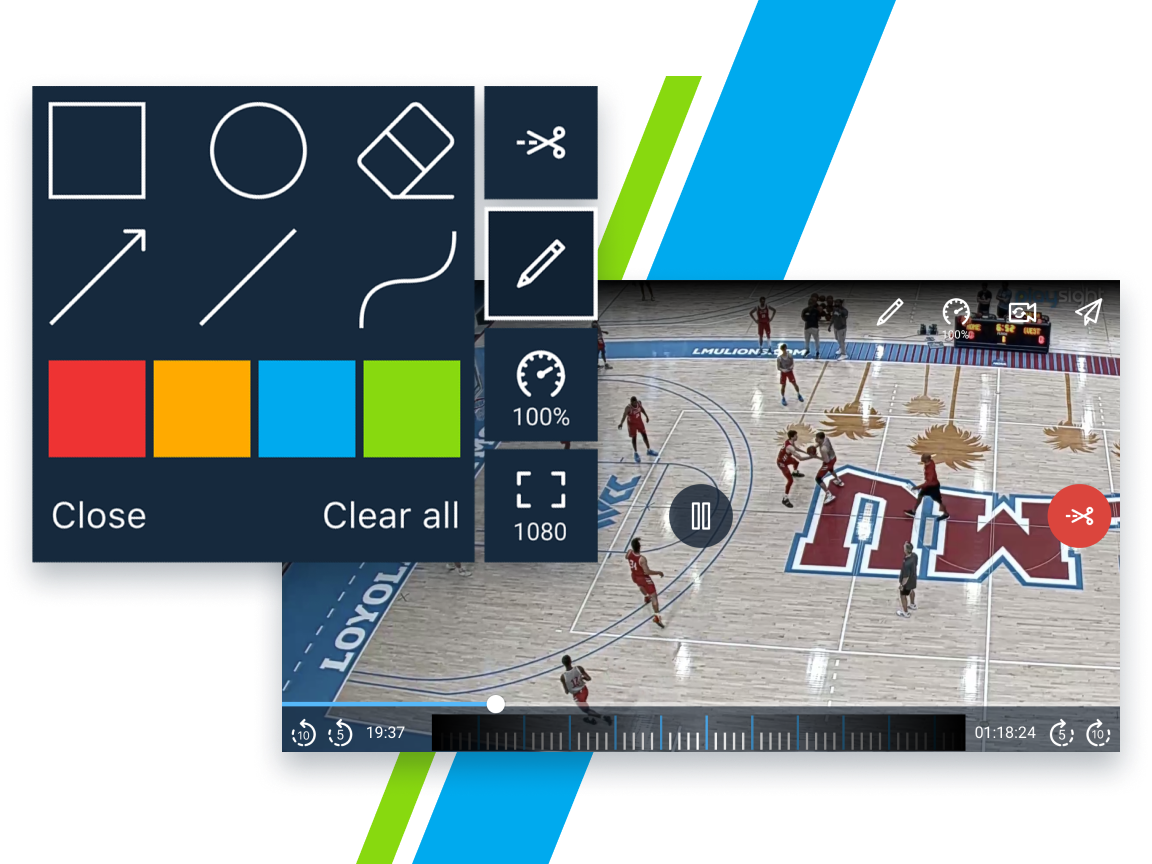 basketball dreawing tools feature https://playsight.com