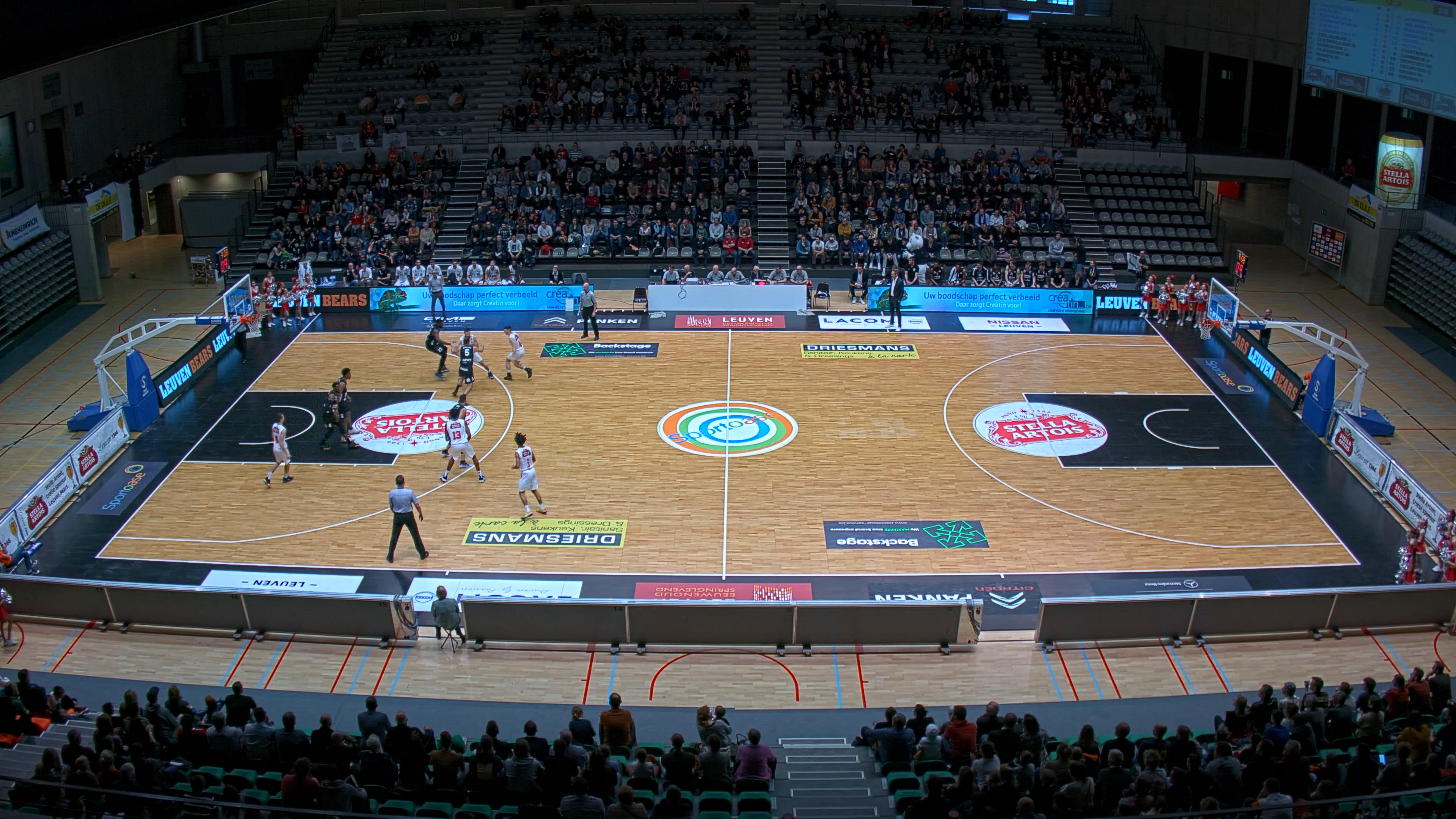 Positioning And mounting the cameras (Basketball) 4 expected view