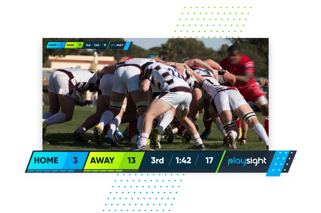 Scorebaord rugby https://playsight.com