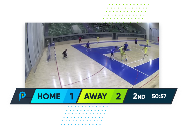 Scoreboard futsal https://playsight.com