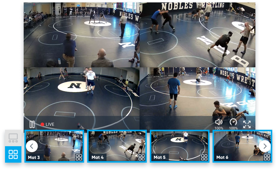 wrestling videomulti https://playsight.com